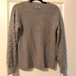 Knit grey sweater